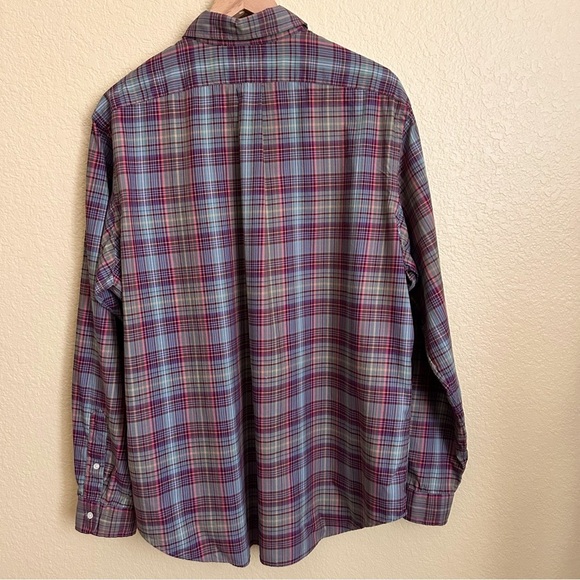 Ralph Lauren Classic Fit Long Sleeve Button Down Plaid Shirt - Picture 3 of 9